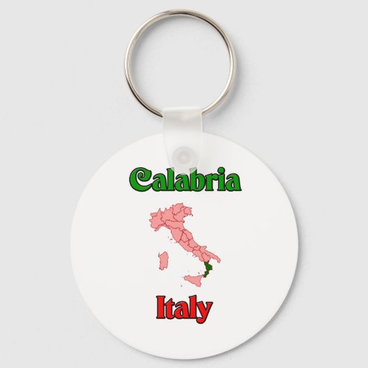 カラブリア・イタリア キーホルダー (正面)