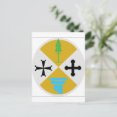 カラブリア（イタリア）コート・オブ・アームズ ポストカード (スタンド正面)