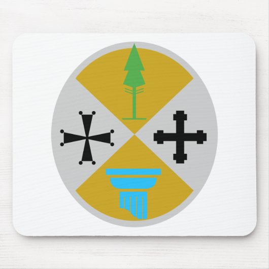 カラブリア、イタリア マウスパッド (正面)