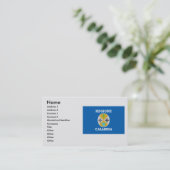 カラブリア、イタリア 名刺 (スタンド正面)