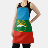 カラヘイチェルケシア国旗 エプロン (インサイチュ)