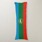 カラヘイチェルケシア国旗 ボディピロー (正面縦)