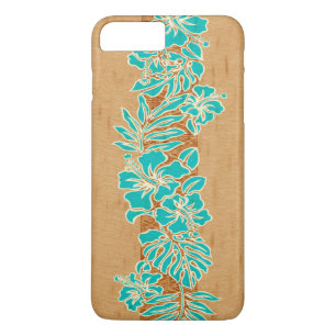 カラヘオハワイアンハイビスカスタパウフェイクッド iPhone 8 PLUS/7 PLUSケース