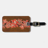 カラヘオハワイアンハイビスカスタパラゲージタグ ラゲッジタグ (正面横)