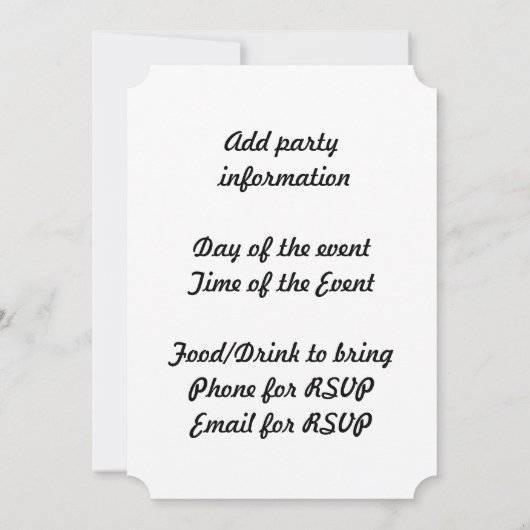 カラベラアミガス 招待状 (裏面)