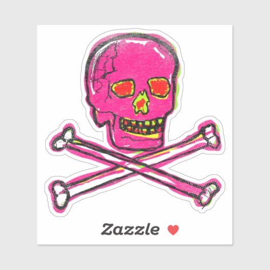 カラベラスカルディアデロスムエルトスエヌフトアート シール (シート)