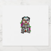 カラベラスパカラフルグディアデロスムエルトスペルロカット スパークリングワインラベル (シングルラベル)