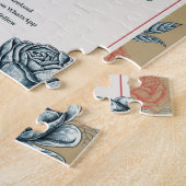 カラベラス(ゲイ)結婚式招待状（カラー4） ジグソーパズル (側面)