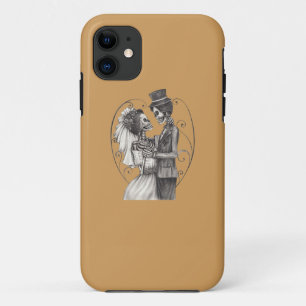 カラベラデイオブザデッドスケッチ花婿 iPhone 11 ケース