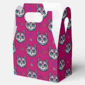 カラベラ猫アートパターン フェイバーボックス (オープン)