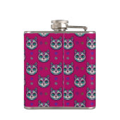 カラベラ猫アートパターン フラスク (裏面)