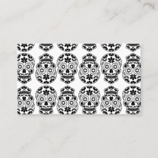 カラベラ砂糖スカルキャンディフローラ 名刺