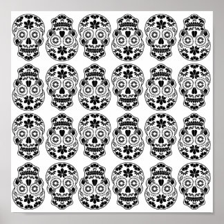 カラベラ糖スカルキャンディ_フローラメキシコのカラベラ ポスター