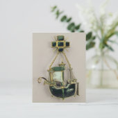 カラベルペンダント、1580s-90s ポストカード (スタンド正面)