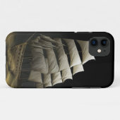カラベル船の船の帆の砂漠の夜嵐のケース Case-Mate iPhoneケース (裏面(横))
