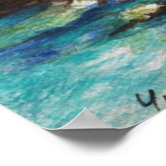 カラマキ岬 ポスター (角)