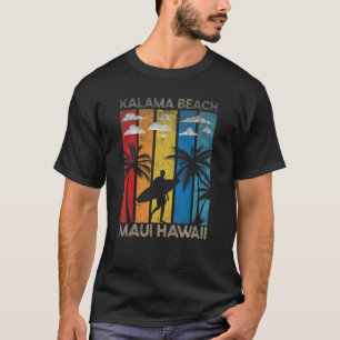 カラマビーチ マウイ ハワイ サーフィン サーファー ヴィンテージ ク Tシャツ