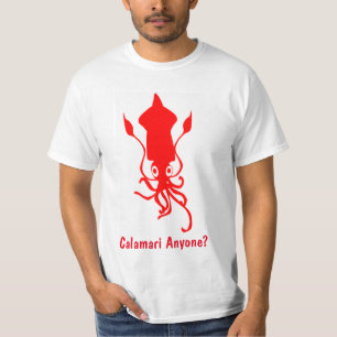 カラマリだれでもか。 Tシャツ