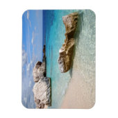 カラマリオルビーチサルデーニャ長方形マグネット マグネット (縦)