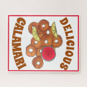 カラマリリングや輪イタリアンの揚げ前菜グルメ ジグソーパズル (横)