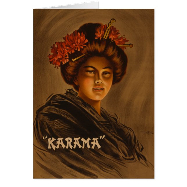 カラマ日本の芸者花魁ガール遊女 (正面)