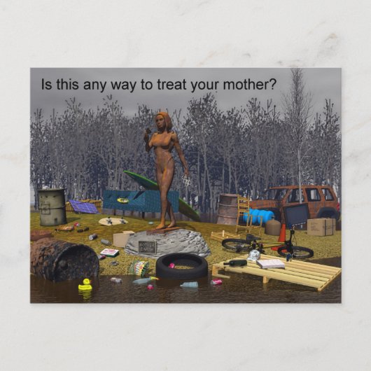 カラムシ ポストカード (正面)