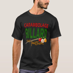 カラムボラージビリヤード・クラブスポーツ Tシャツ