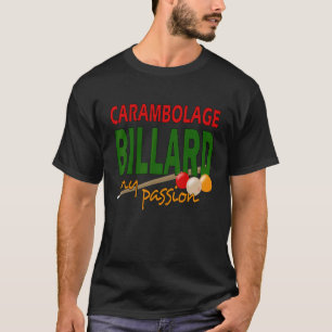 カラムボラージビリヤード・クラブスポーツ Tシャツ