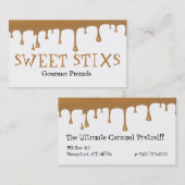 カラメルの滴りCST 名刺 (正面/裏面)