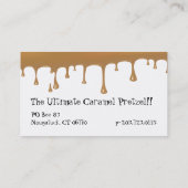 カラメルの滴りCST 名刺 (裏面)