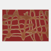 カラメルソース ラッピングペーパーシート (正面)