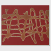 カラメルソース ラッピングペーパー (フラット)