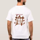 カラメルソースTシャツ Tシャツ (裏面)