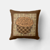 カラメルフロステッドカップケーキと散水器 クッション (裏面)