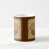 カラメルフロステッドカップケーキと散水器 コーヒーマグカップ (中央)