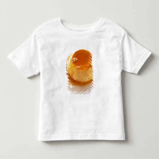 カラメルプリンの一種 トドラーTシャツ (正面)