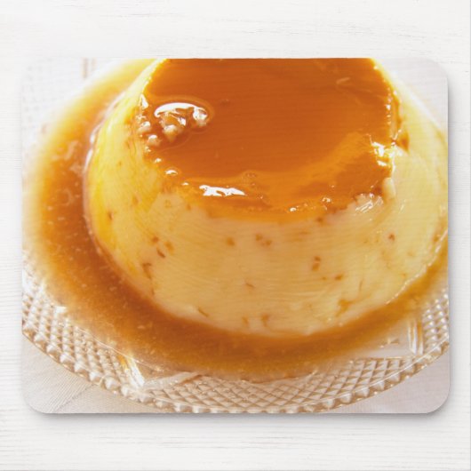 カラメルプリンの一種 マウスパッド (正面)