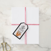 カラメルホットココア爆弾 ギフトタグ (より糸付き)