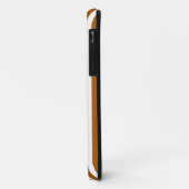 カラメルモダンストライプの数 Case-Mate iPhoneケース (裏面/左)