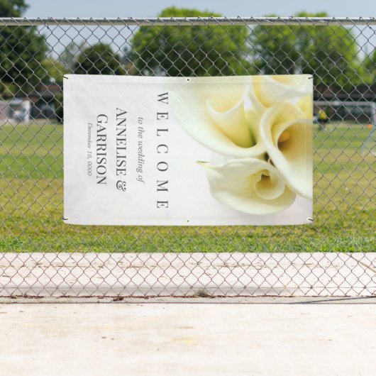 カラユリと文字宇宙 横断幕 (インサイチュ)