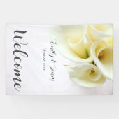 カラユリと文字宇宙 横断幕 (横)