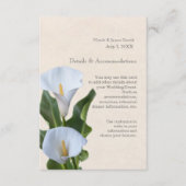 カラユリフラワーズフローラエレガント宿泊施設 エンクロージャーカード (正面)