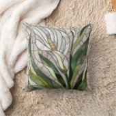 カラユリモザイクアート クッション (ブランケット)