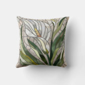 カラユリモザイクアート クッション (裏面)