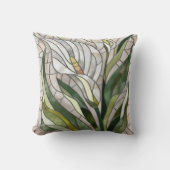 カラユリモザイクアート クッション (正面)