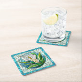 カラユリモザイクアート スクエアペーパーコースター (インサイチュ)