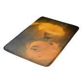 カラユリ温黄色キュービスト効果 バスマット (アングル)