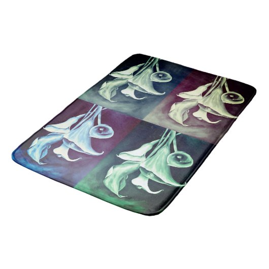 カラユリ バスマット (アングル)