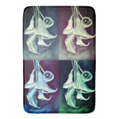 カラユリ バスマット (正面縦)