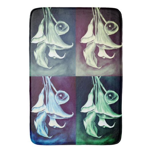 カラユリ バスマット (正面縦)